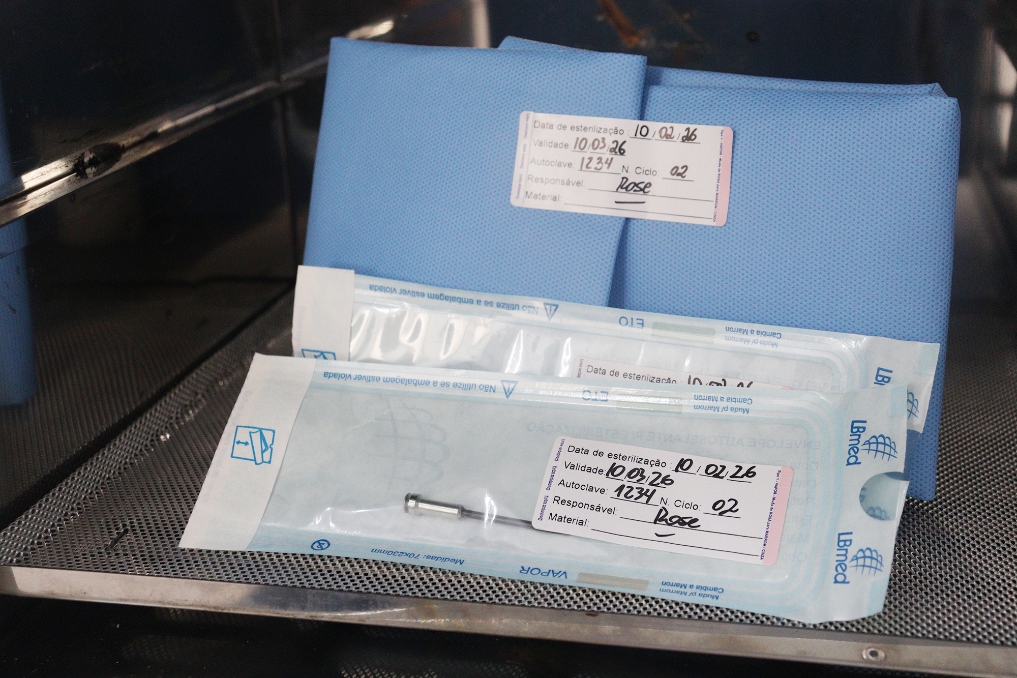 etiqueta para autoclave