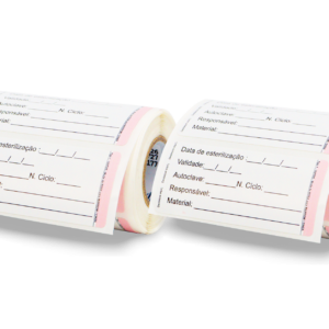 Etiqueta para autoclave com indicador químico (500 unidades)